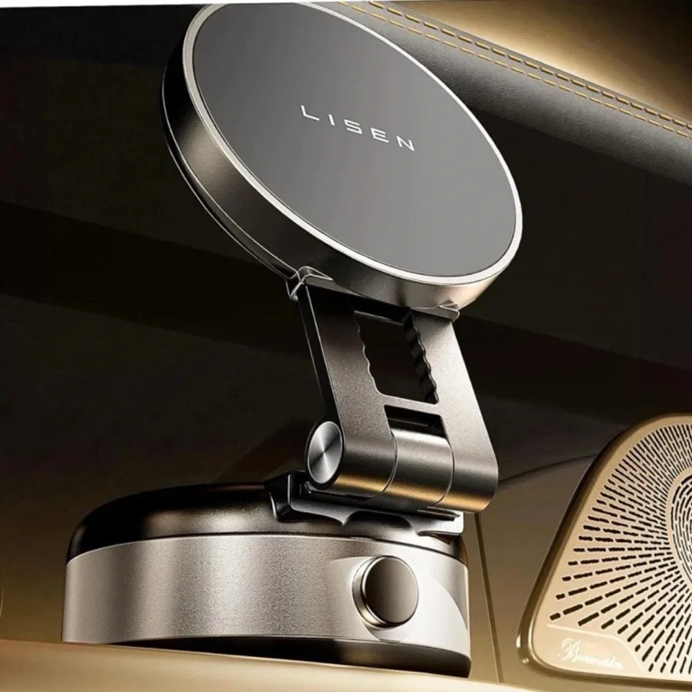 Black Magnetic Car Phone Mount